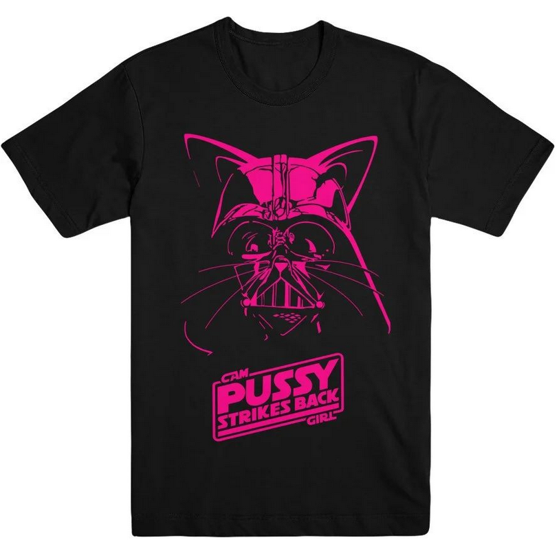 Darth Kittious Tee: Pussy Strikes Back